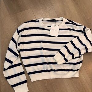 New with tags deluc striped sweater